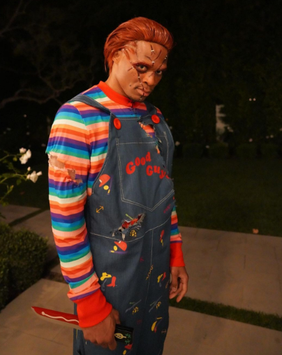 El terror de los niños... y de los fanáticos de los Lakers, Westbrook como Chucky