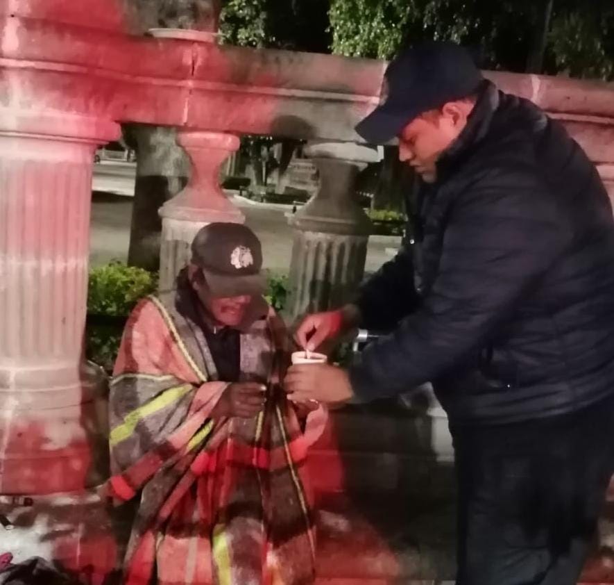 Personas en situación de calle se rehúsan a ir a albergues, a pesar del frío