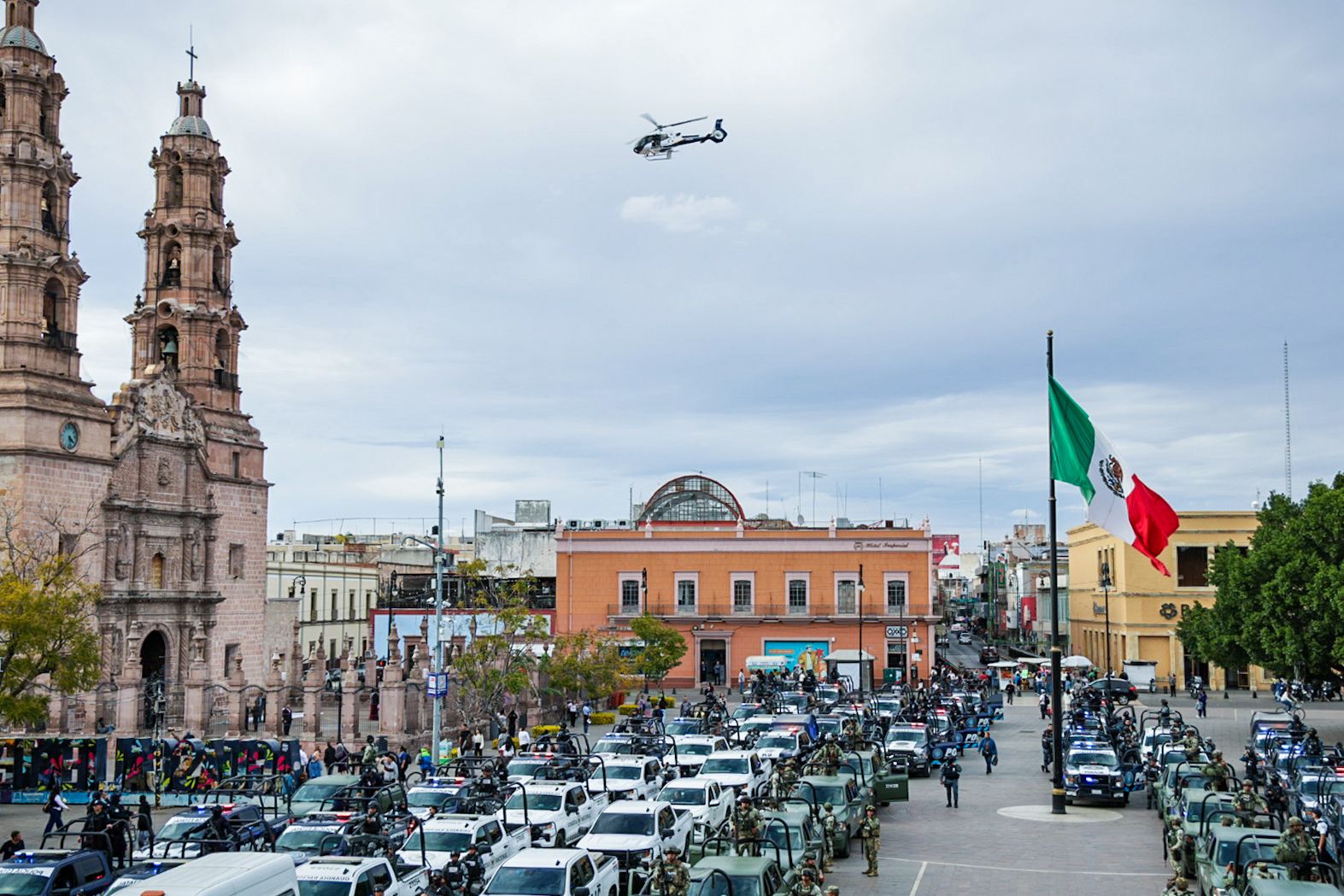 Despliegue policiaco