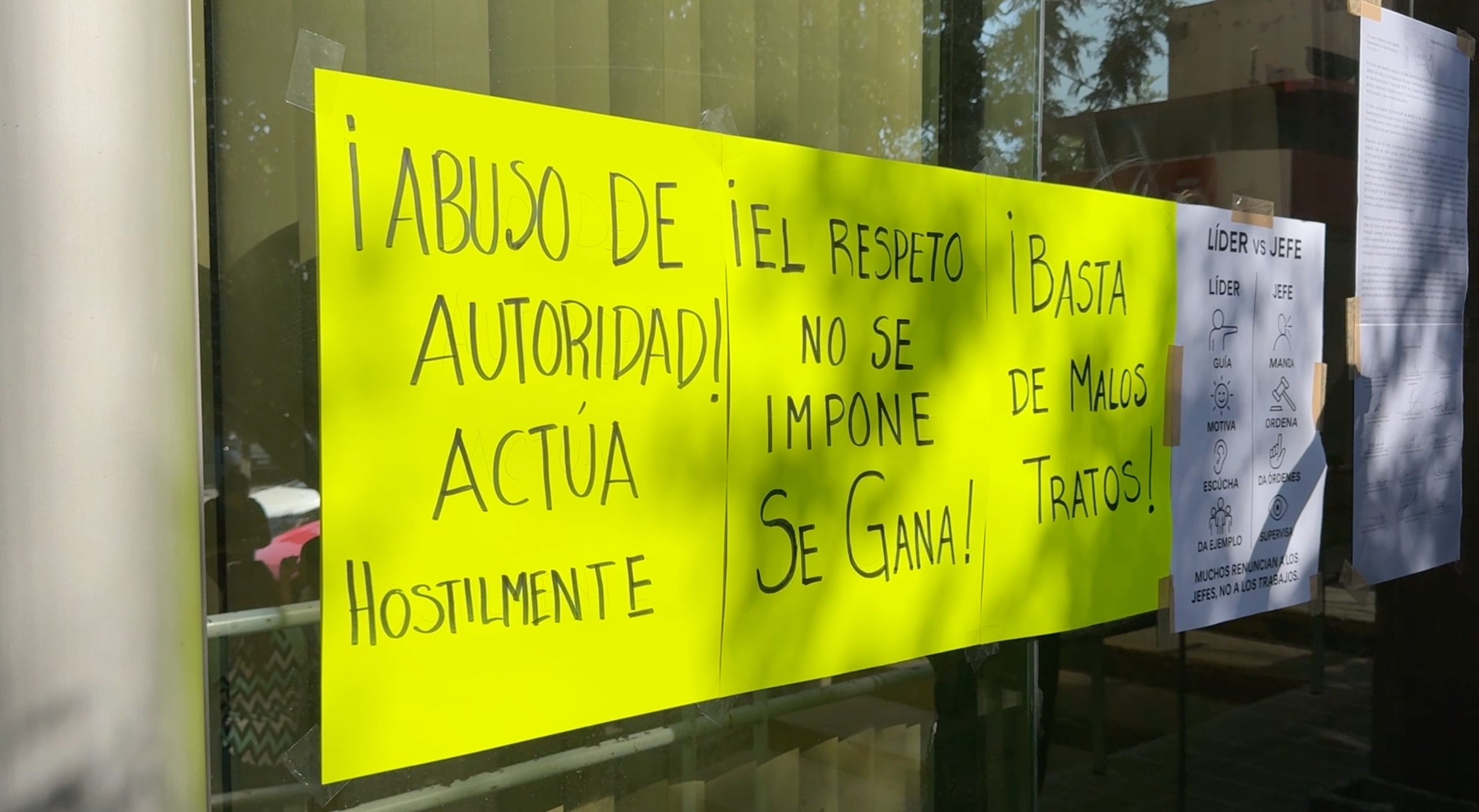 Empleados aseguran que no hubo cese de labores.