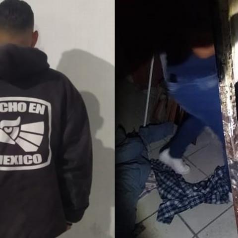 Ratero Hecho en México fue detenido dentro de una casa en Ojocaliente III