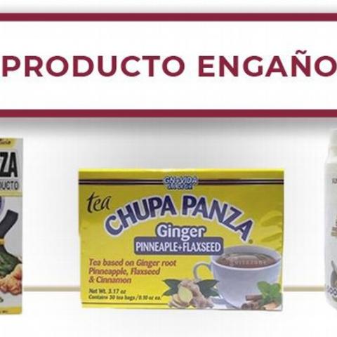 "Chupa panza", otro producto milagro