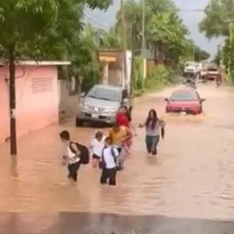 Lluvias en Culiacán 