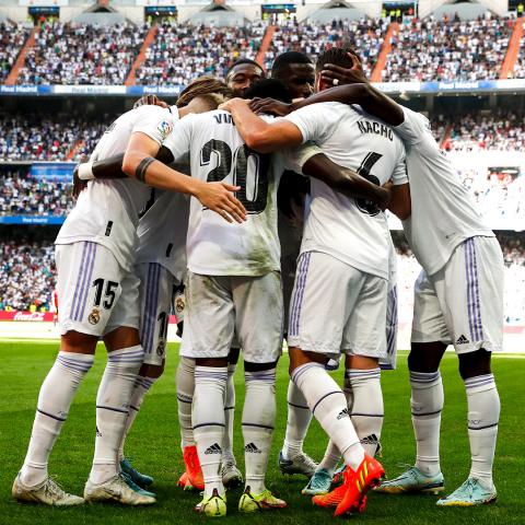 Real Madrid goleó al Mallorca