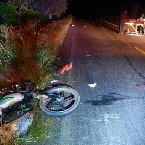 Murió el segundo implicado en el choque entre una moto y una bici