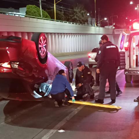 Sucedió anoche en el cruce de Av Convención y López Mateos oriente