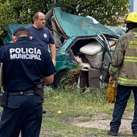 Circulaba a exceso de velocidad y ese provocó que perdiera el control de su automóvil