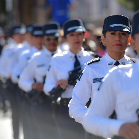 Policías logran saldo blanco en operativo patrio