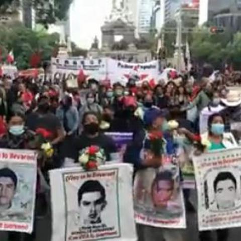 Ayotzinapa protesta