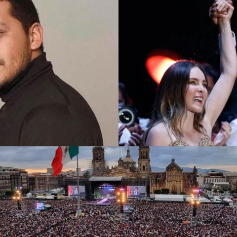 Christian Nodal quiere estar en el Zócalo