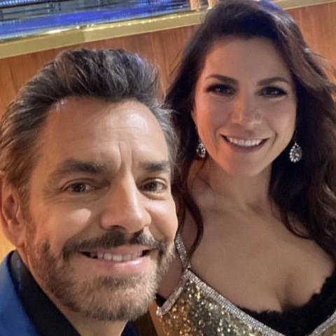 Eugenio Derbez reapareció en redes para felicitar a Alessandra 