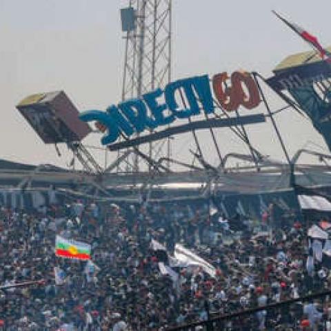 Colapsó Estadio en Chile