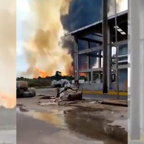 Explosión Pemex 