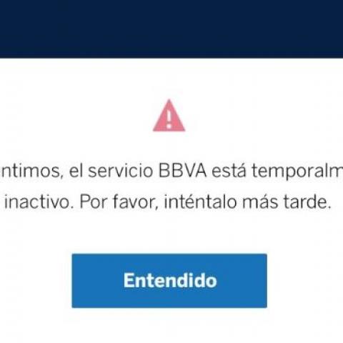 Fallas de BBVA 