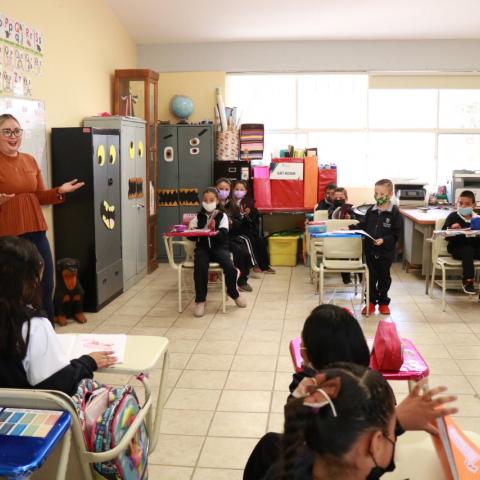 Niños de Zacatecas, Jalisco y San Luis Potosí llegan a estudiar a Aguascalientes