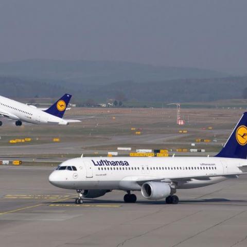 Avión de Lufthansa 