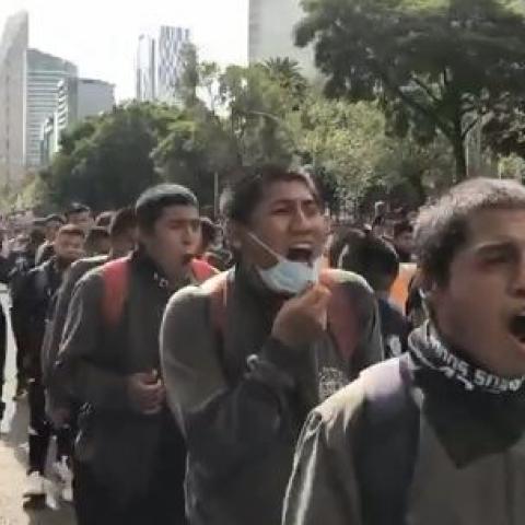 Manifestación Ayotzinapa