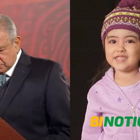 AMLO ordena investigar muerte de niña por bala perdida en Nuevo Laredo