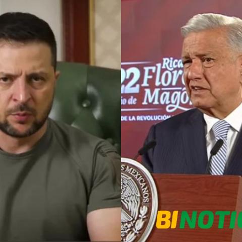 No gustó a Ucrania propuesta de AMLO para la paz