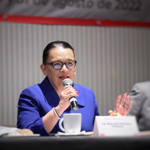 Rosa Icela Rodríguez, secretaria de Seguridad y Protección Ciudadana