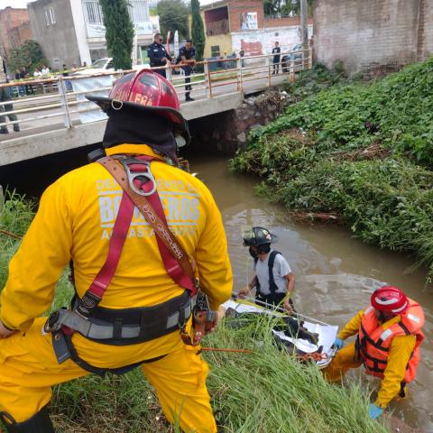 Primera víctima mortal por temporada de lluvias en Aguascalientes