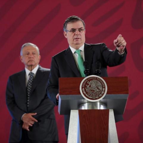 AMLO y Ebrard