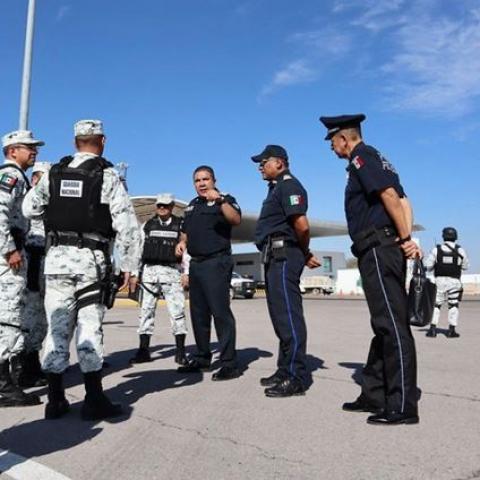 Guardia Nacional y Policía Estatal