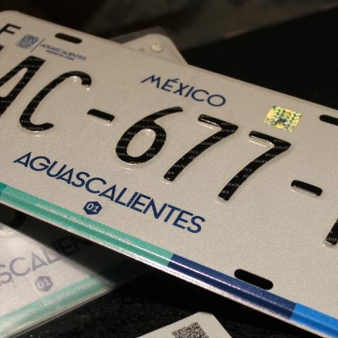 Placas de Aguascalientes