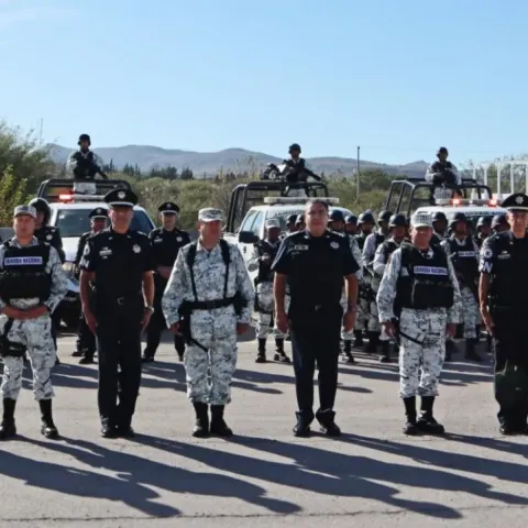 Guardia Nacional y Policía Estatal