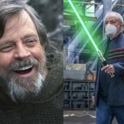 Mark Hamill expresó su apoyo a Lula da Silva