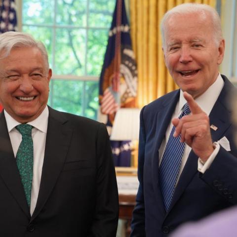 Hoy sostendrán llamada telefónica López Obrador y Joe Biden