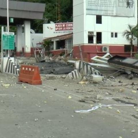 Accidente en Autopista del Sol 