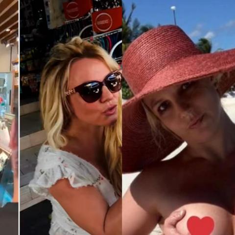 Britney Spears comparte fotografía sin ropa en Playa del Carmen