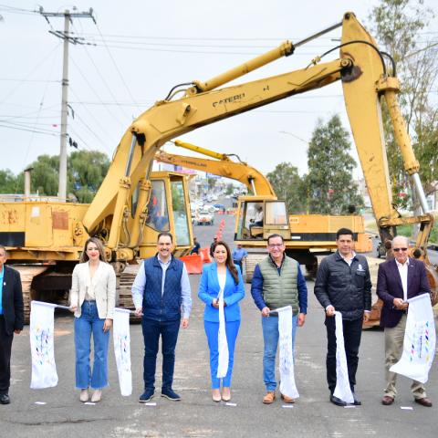 Arrancan obras de rehabilitación en Av. Siglo XXl