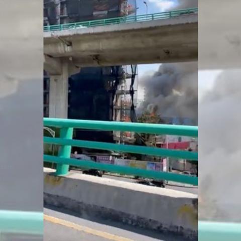 Incendio de Galerías El Triunfo 