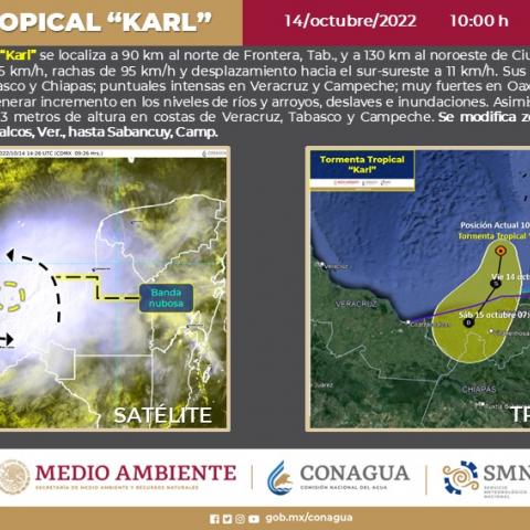 Tormenta tropical Karl 