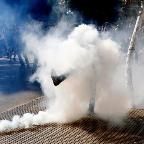 Bomba lacrimógena