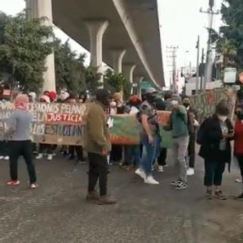 Protesta en FES Acatlán 