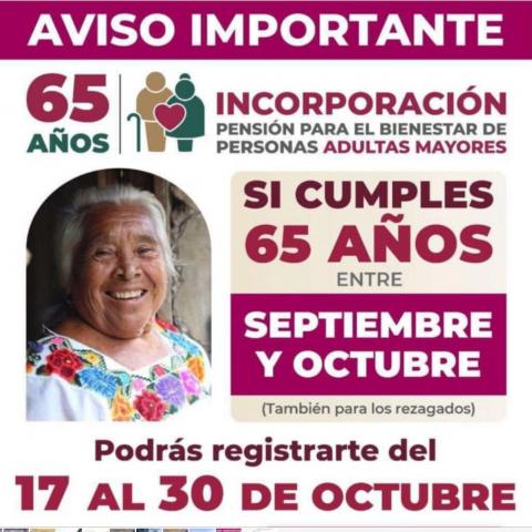 Pensión de Adultos Mayores