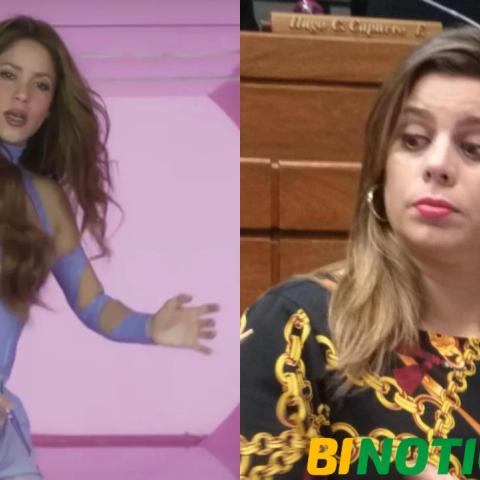 Diputada de Paraguay canta canción de Shakira para denunciar a opositores