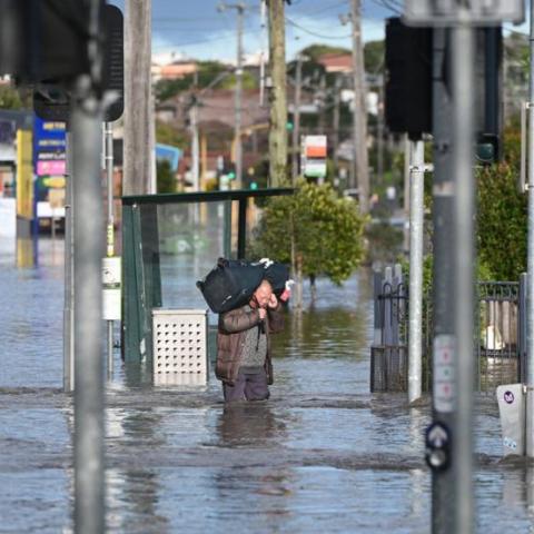 Australia inundación