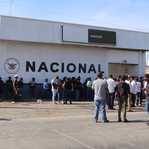 Acusan a la Guardia Nacional de abrir fuego contra manifestantes en Ocotlán, Jalisco