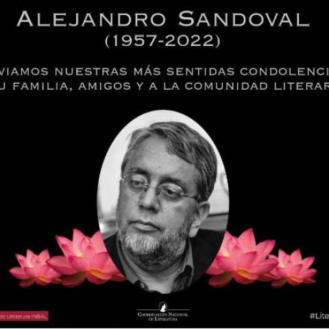 Fallece el poeta aguascalentense Alejandro Sandoval Ávila
