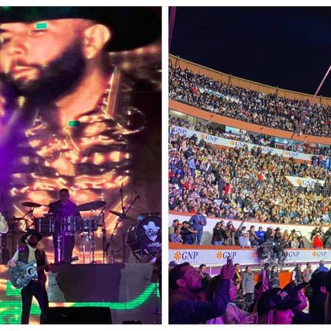 Carín León en la Monumental de Aguascalientes 