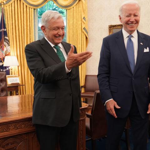 AMLO anuncia visita oficial de Joe Biden; "y aterrizará en el Felipe Ángeles"