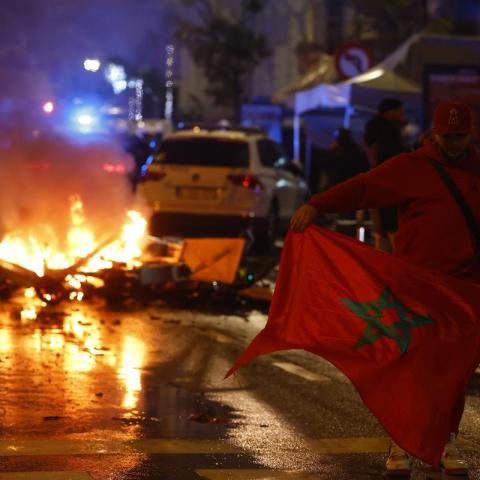 Disturbios en Bruselas