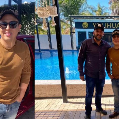 Vocalista de “La Arrolladora” estuvo de visita en un spa en Calvillo, Ags