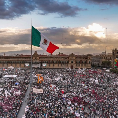  Hasta dos mil aguascalentenses marcharán junto al presidente López Obrador 