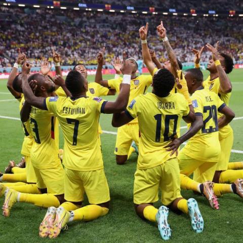 Ecuador ganó el primero del Mundial