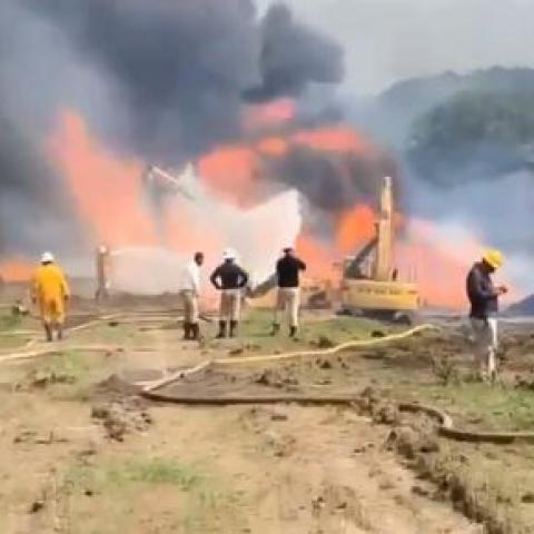 Explosión en Veracruz 